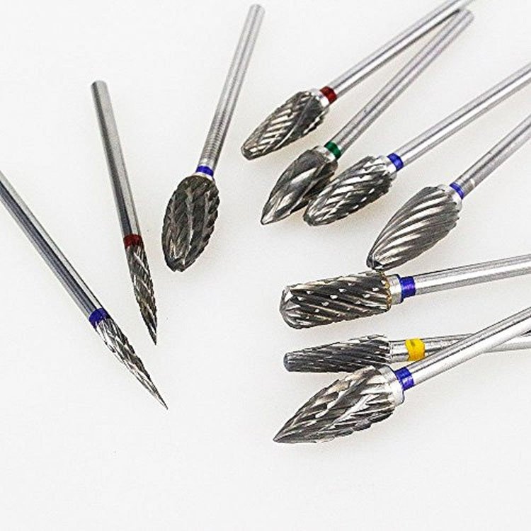 100% High Quality 10 Pieces Steel Dental Burs Lab Burrs Tooth Drill Handpiece Polisher Dental Burs and Drill