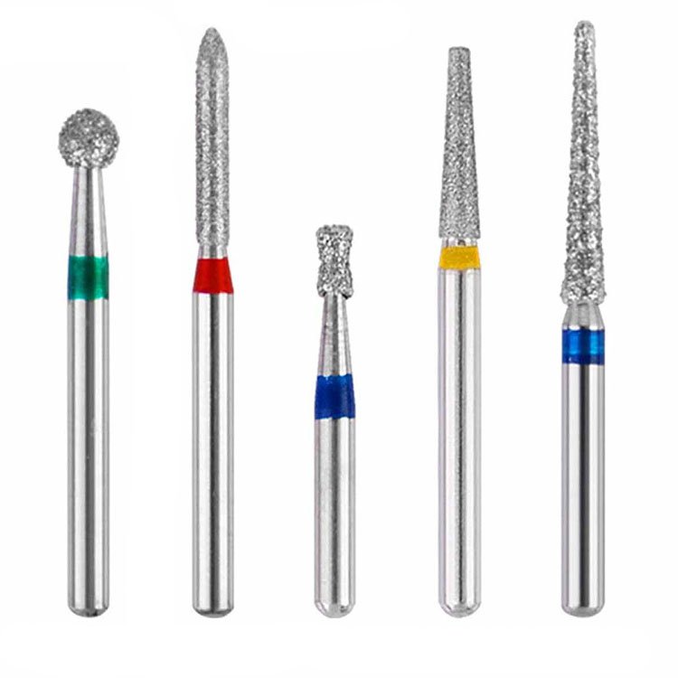 100% High Quality 10 Pieces Steel Dental Burs Lab Burrs Tooth Drill Handpiece Polisher Dental Burs and Drill