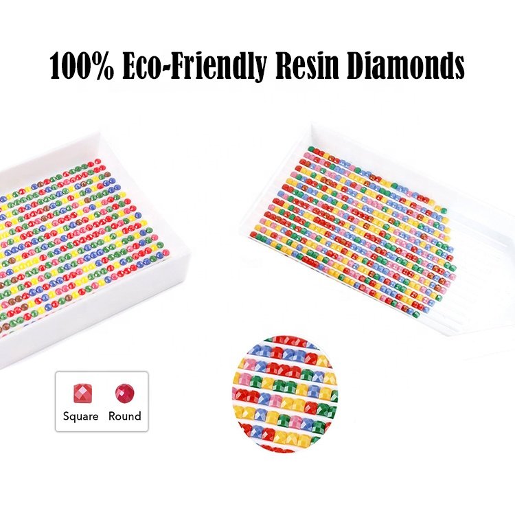 Custom Wholesale Home Decor paintings 5d Diy Crystal diamond painting For Christmas Gift