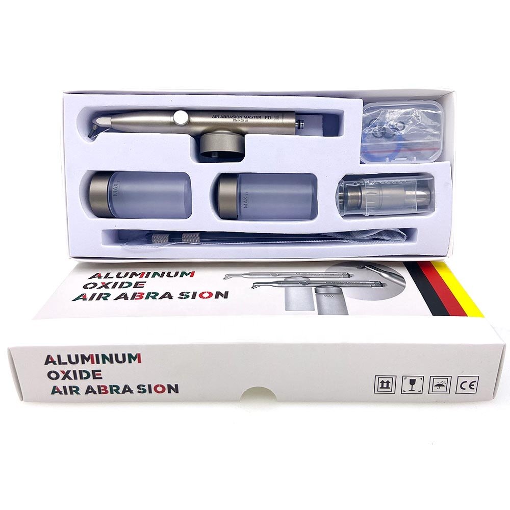Dentist Alumina Gun Oxide Micro Aluminum Sandblaster Air Abrasion Polisher Microetcher Sandblasting with PTL coupling with Water