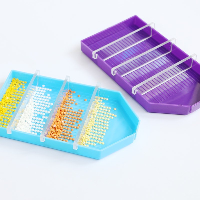 diy plastic Painting Tools and Accessories Kit Diamond Spray Painting accessories tray with diamond painting