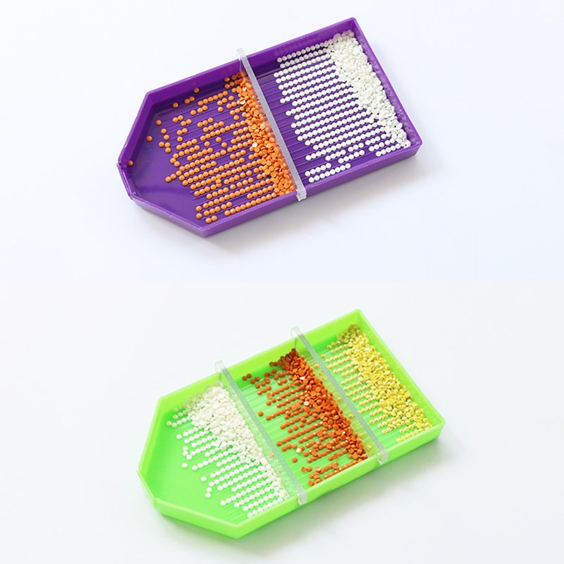 diy plastic Painting Tools and Accessories Kit Diamond Spray Painting accessories tray with diamond painting