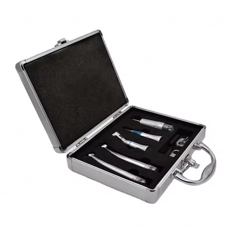Dental Products Complete Set External Low Speed Contra Angle Air Motor Air Turbine High Speed Panamax Air Rotar Handpiece Kit
