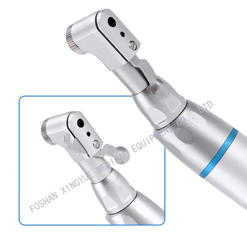 Dental Low Speed Handpiece 1:1External Channel Push Button Straight Contra Angle Air motor Turbine Dental Low Speed Handpiece