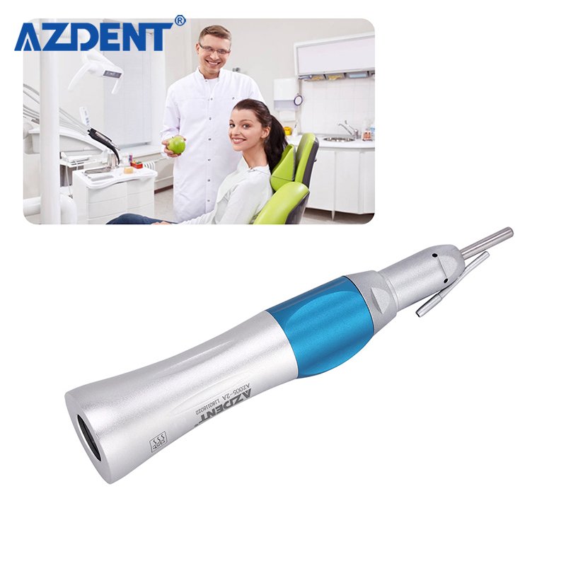 Top quality AZDENT 1:1 low speed handpiece dental straight handpiece