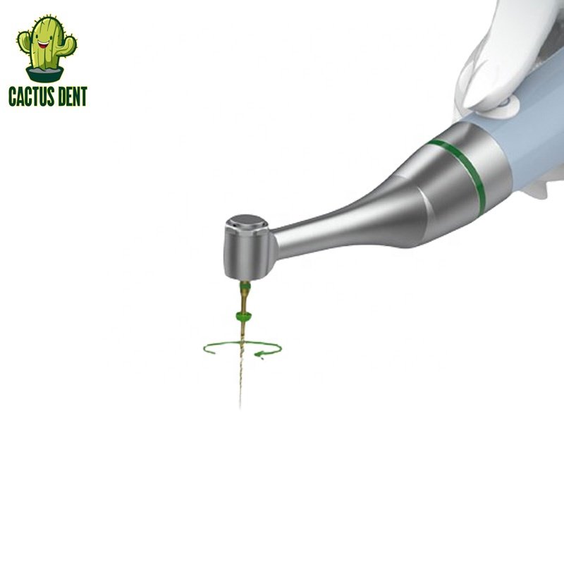 Wireless dental endo motor with 16:1 mini contra angle handpieces endodontic rotary motor automatic torque reversal