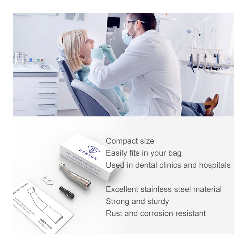International Standard Dental Low Speed Handpiece Set Model X25L X65L X95L Dental Handpiece Durable Dental Electric Motor Set