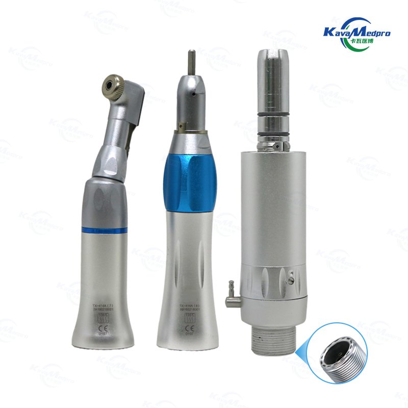 Hot Selling Dental Low Speed Handpiece Contra Angle Air Motor Straight External EX203C Handpiece Kits For Dentist Used Handpiece