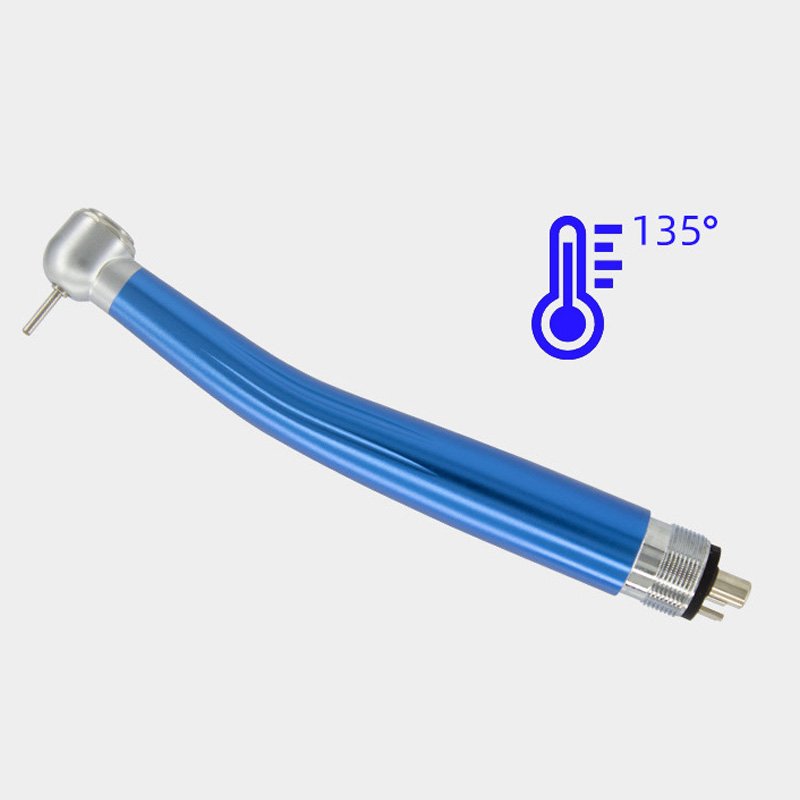 2/4 Holed Colorful Dental Turbine Push Button High Speed Handpiece
