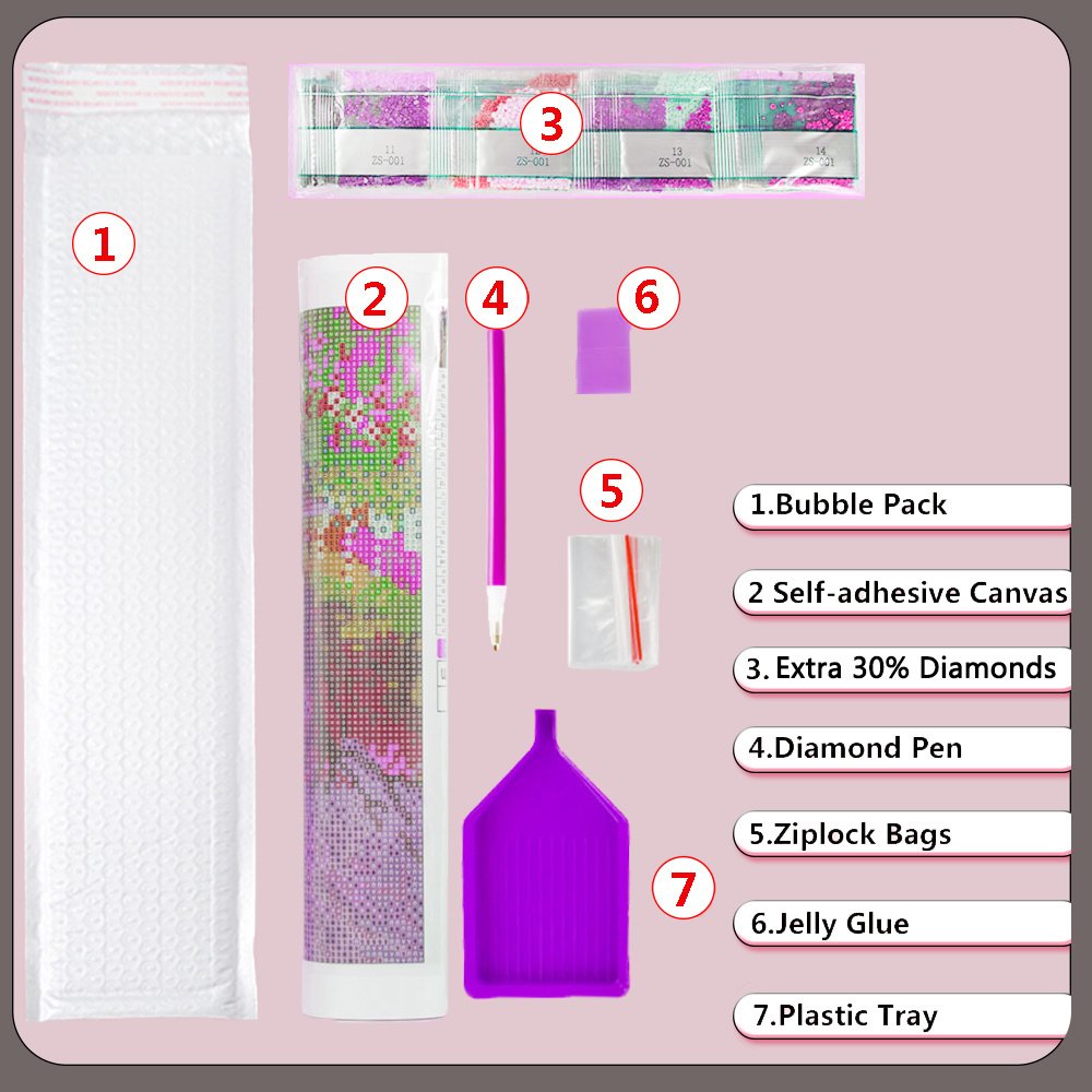 Low Price Full Drill DIY Diamond Dog Art Kits Christmas Diamond Painting Accessories Small Size Factory Sales Mosaic Embroidery