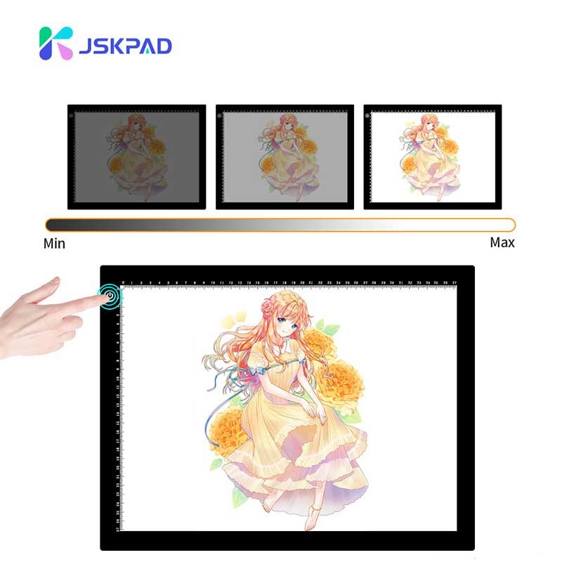 Handlettering Bright A3 Sketching Powered Recharge Light Up Copying Cordless Lighting Tracing Board Led Light Pad