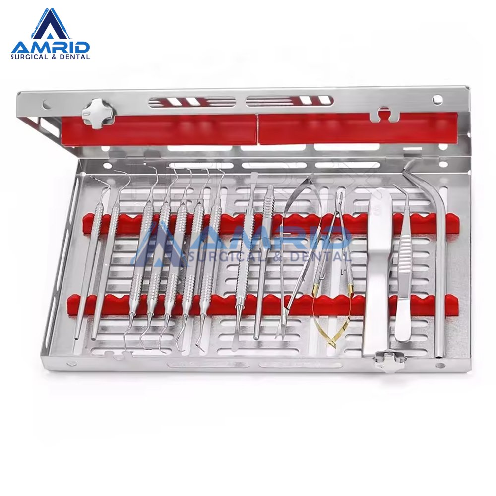 32 PCS Dental Instruments Set Orthodontic Extracting Elevators Forceps Instrument Premium Oral Dental Instruments Set