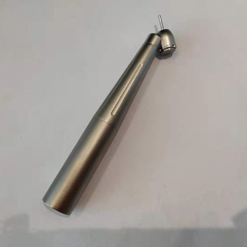 Fiber optic dental handpiece with 6 holes quick coupling 45 Degree LED surgical high speed turbine