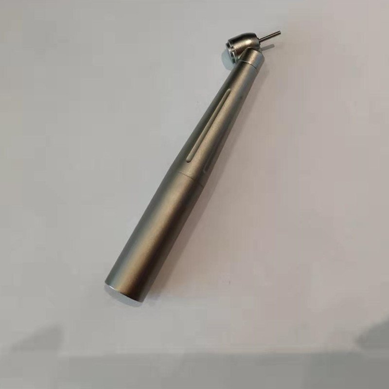 Fiber optic dental handpiece with 6 holes quick coupling 45 Degree LED surgical high speed turbine
