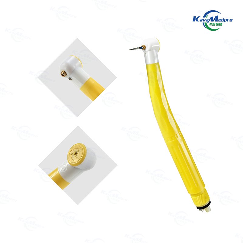 Disposable High Speed Turbine Dental Drill Colorful Disposable Anti-infection Dental Handpiece