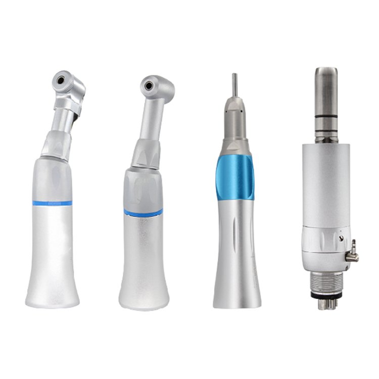 High speed dental handpiece kit air turbina push button 2 holes/4 holes handpiece set for dental unit