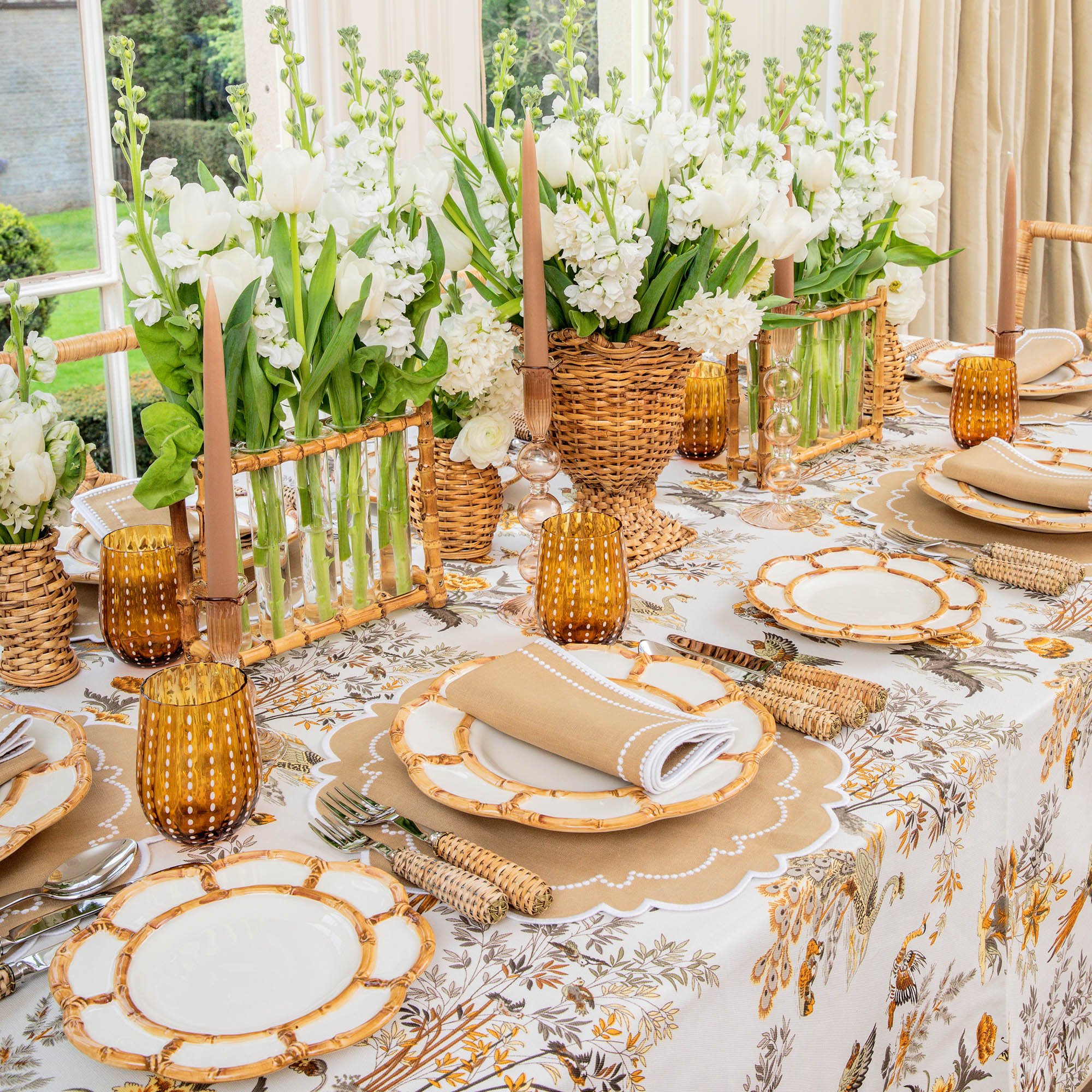 Tienphong Wholesale Modern Mini Natural Rattan Vase (Set of 3) - Natural Rattan Gifts for Her Him Family