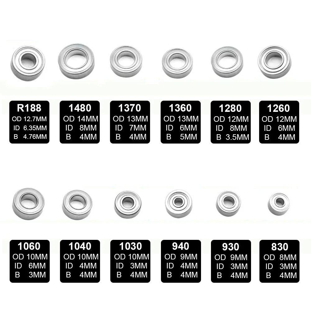 High Quality 102L 105L Dental Hand Grinder Handpiece Ball Bearing 1480 1260 940 830 For Polish Micromotor Nail Drill Machine