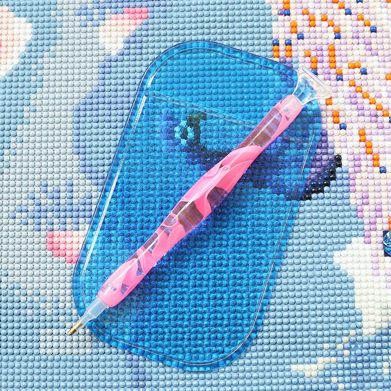 Anti-slip Sticky Mat For 5d Diamond Painting Point Drill Tray Fixing Diy Diamond Embroidery Accessories Soft Silicone Pad