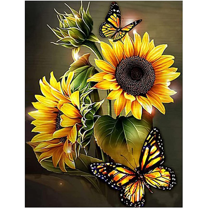 5d diamond art painting for adults 5d diy diamond painting flower yiwu diamond paintings sunflower