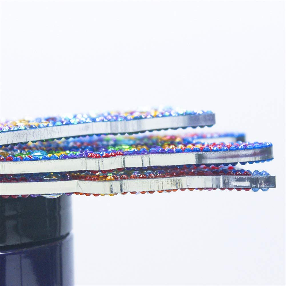 LED Diamond Painting Lamp,DIY Special Shaped Beads Diamond Painting Design LED Night Light Embroidery Mosaic Kit Home Decoration