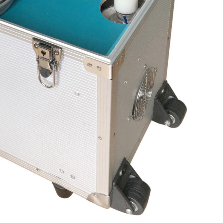 Dental Portable Unit Portable Mobile Treatment Box Dentistry Clinic Turbine Unit Machine Air Compressor Suction System Equipment