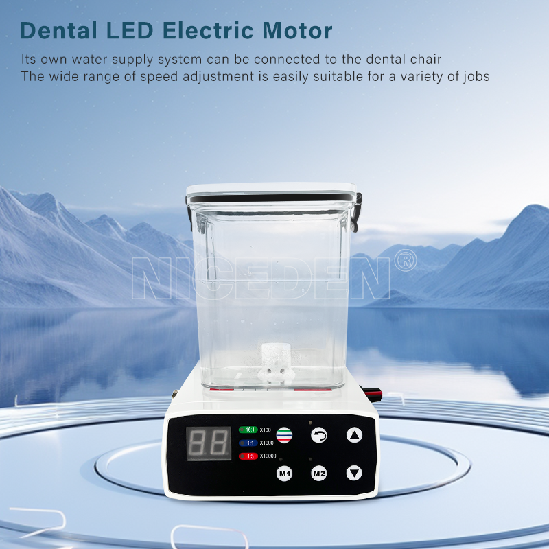 Dental Electric Micro Motor Water Supply Use With 1:5 Increasing Contra Angle Handpiece Dental Brushless Micromotor