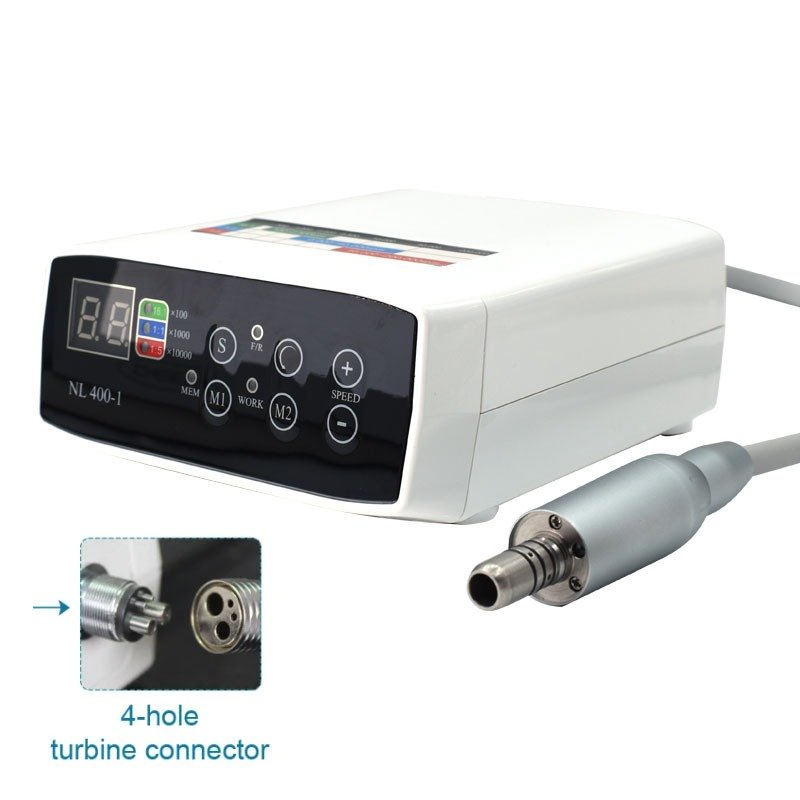 Dental Clinical Brushless Electric Motor LED Mircomotor Work With 1:5 1:1 16:1 Contra Angle Handpiece Dentist Lab Equipment