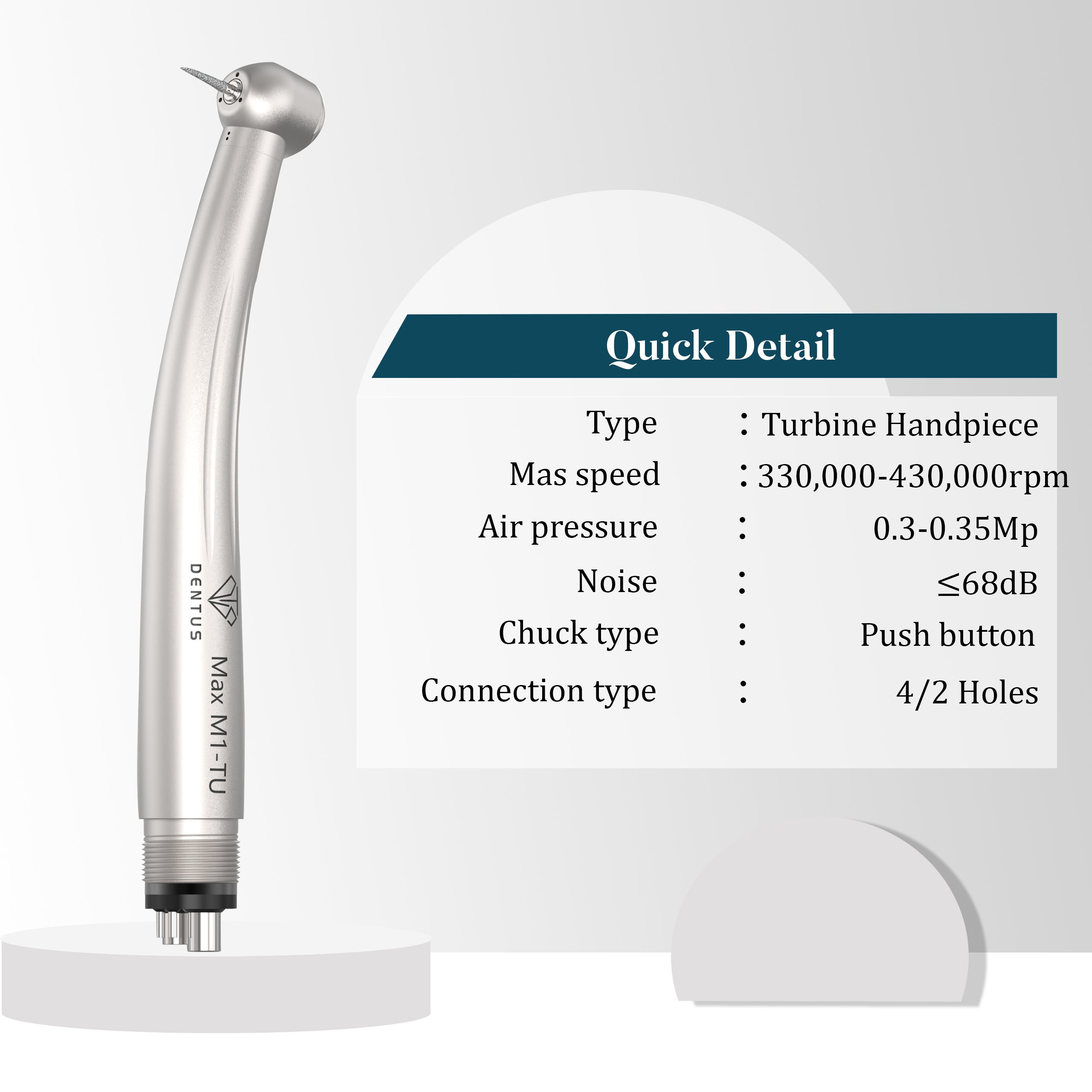 Pana Max 4 holes 2 holes Air Turbine Push Button Dental High Speed Handpiece Fit NSK Pana Max