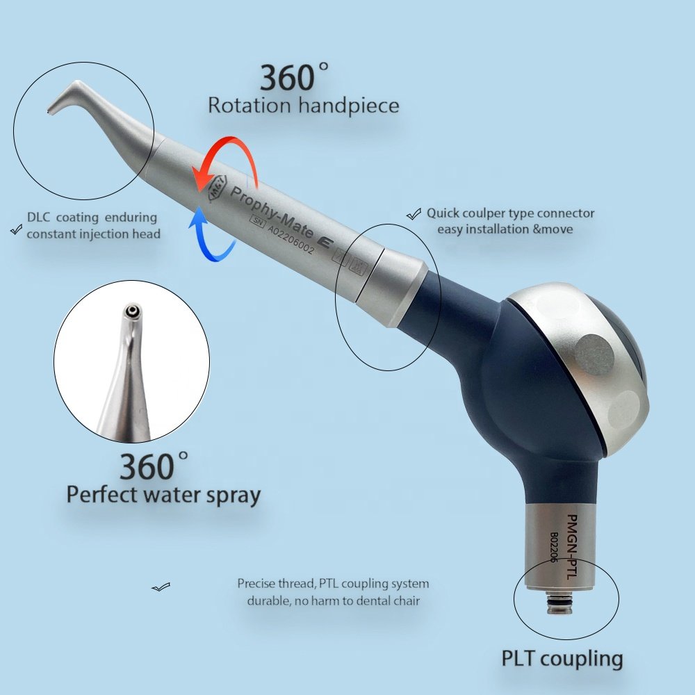 Dental Air Flow Teeth Polisher Sandblaster System Dental Sand Blaster Gun Air Prophy Unit dentist tools