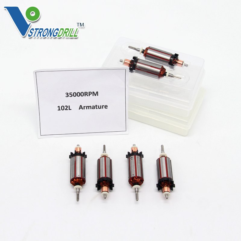 Dental lab technical micromotor Strong 204 mini polisher handpiece dental micro motor jewellery engraving machine 35000rpm