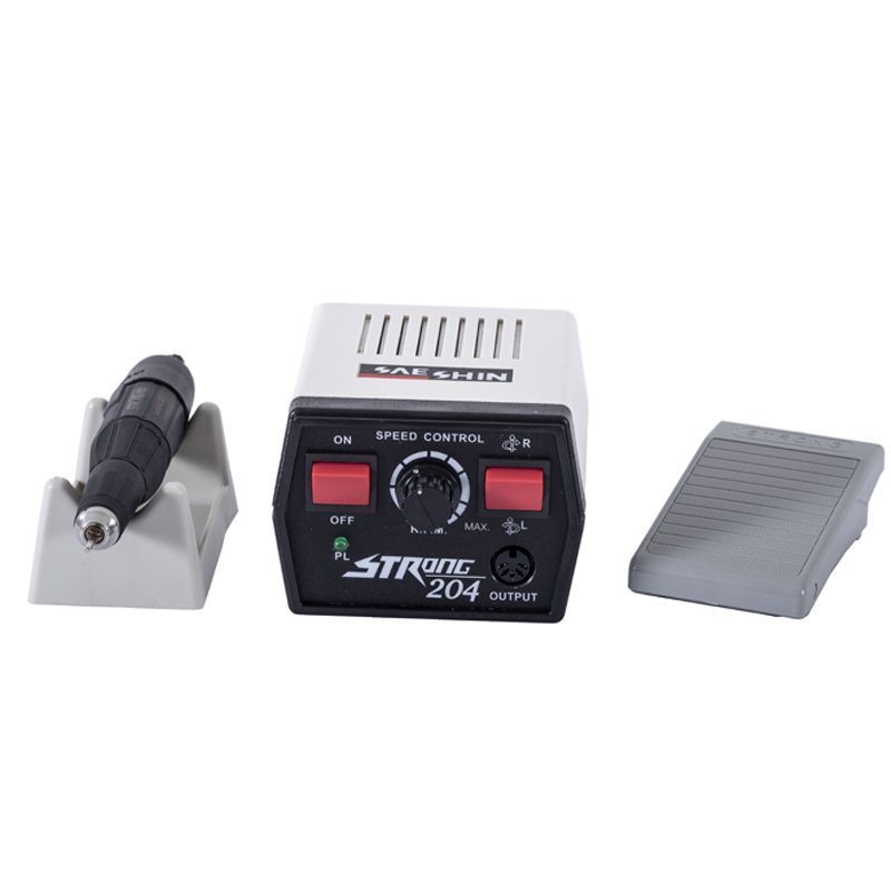 Dental lab technical micromotor Strong 204 mini polisher handpiece dental micro motor jewellery engraving machine 35000rpm