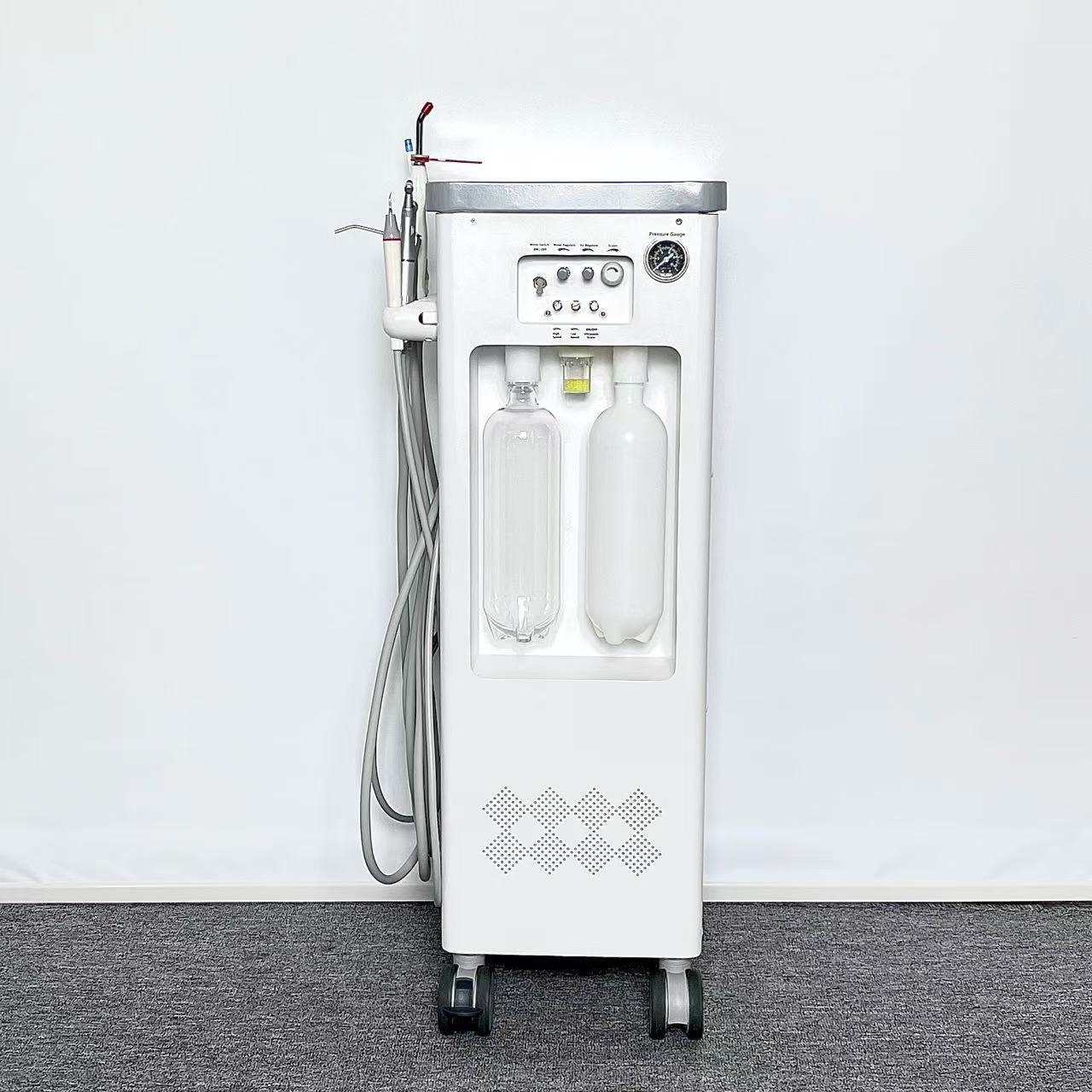 Mobile Dental Unit Treatment Portable Dental Machine With Silent Compressor High Low Speed Handpiece