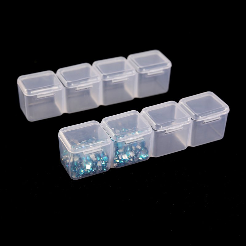 56 Grid Diamond Painting Storage Box 5d Round Square Beads Plastic Box Diamond Painting Accessories Storage Case