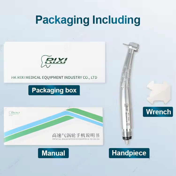 Sirona New Design Shadowless Dental High-speed Handpiece Hand Piece Led with Manual Power Source Durable Metal Steel Electric CE