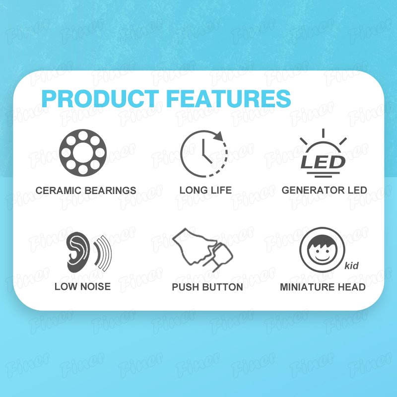 mini Head led high speed handpiece dental air turbinehandpiece