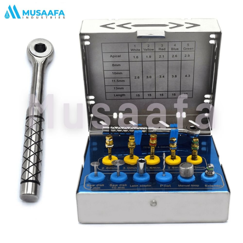 12pcs Bone Expander Kit Dental Implant kit Oral Surgery Sinus Lifting Surgical Instruments Sterilized By Musaafa Industries DHL