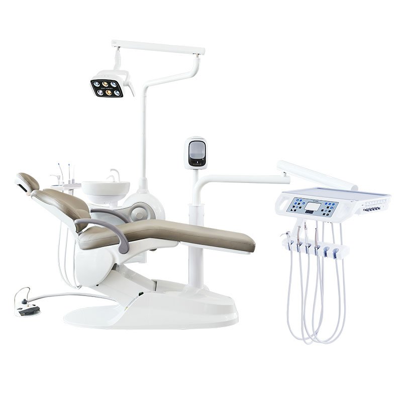 One-stop supplier full set dentist chair dental unit with ultrasonic scaler handpiece material intraoral camera x-ray