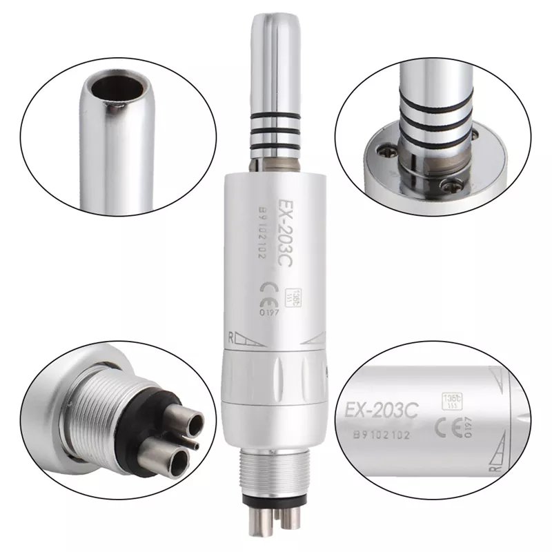 Dental N-SK type E-type pneumatic turbine dental EX203C low-speed handpiece package/new 1:1 dental low-speed handpiece