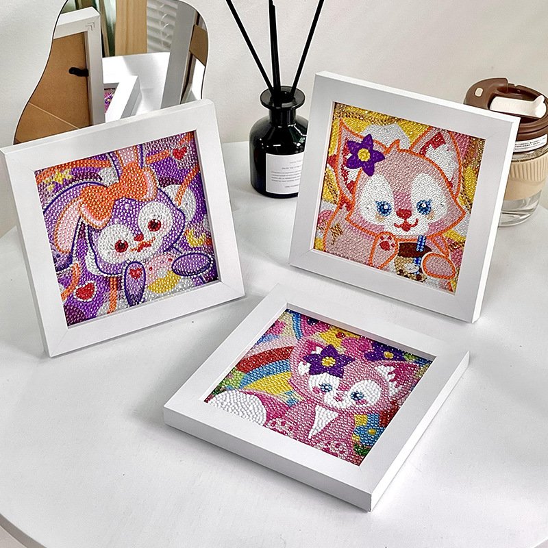 Custom Diamond Painting Kits for Kids Crystal Diamond Art Painting Cartoon Diamond Painting Home decor DIY Children's Art