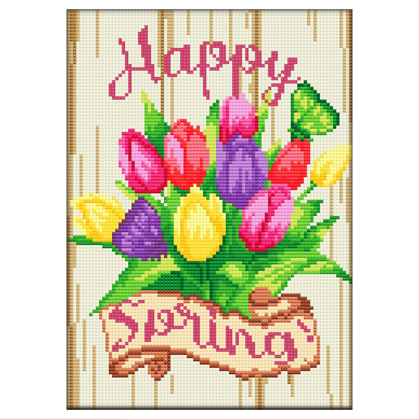 Customized Diamond Art for Home Wall Decor Flower Style DIY Hobby Craft Activities Creative Gift Luminous Diamond Painting