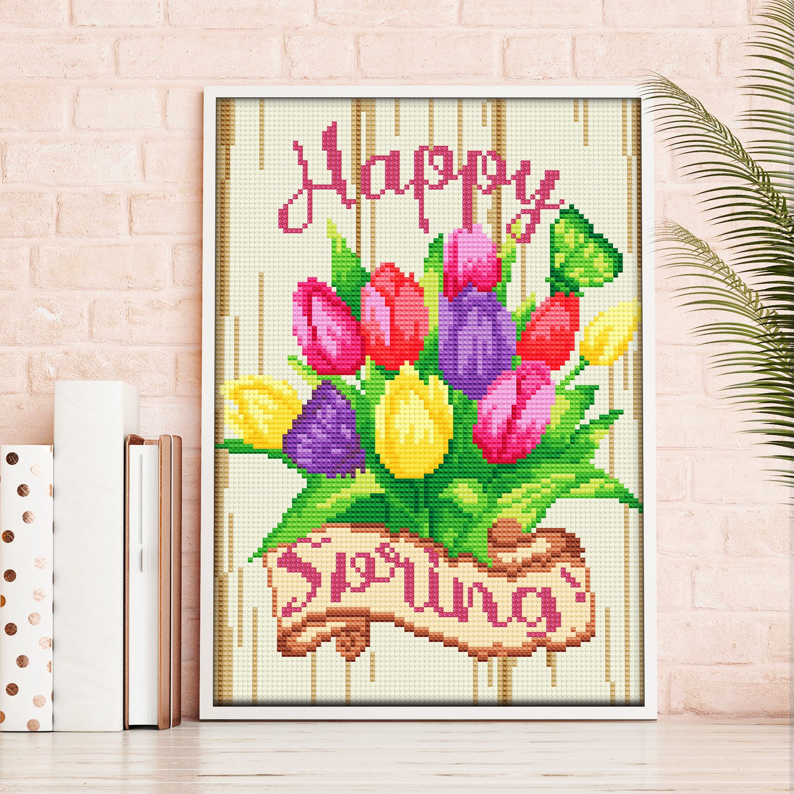 Customized Diamond Art for Home Wall Decor Flower Style DIY Hobby Craft Activities Creative Gift Luminous Diamond Painting