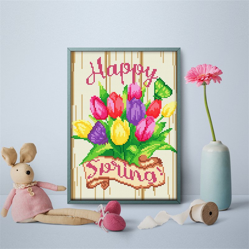 Customized Diamond Art for Home Wall Decor Flower Style DIY Hobby Craft Activities Creative Gift Luminous Diamond Painting