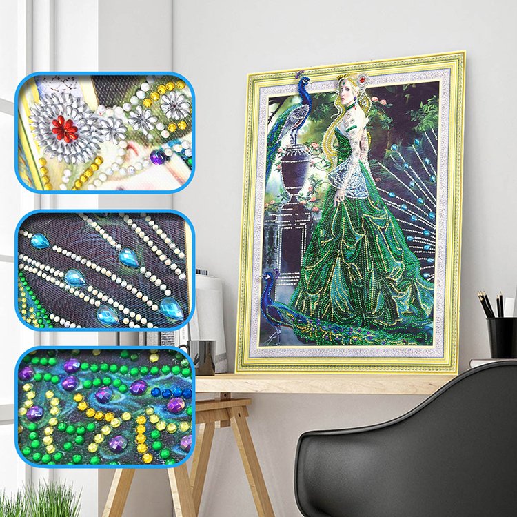 Wholesale custom DIY full drills beauty 5D diamond painting