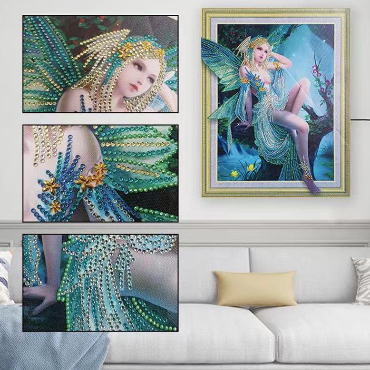 Wholesale custom DIY full drills beauty 5D diamond painting