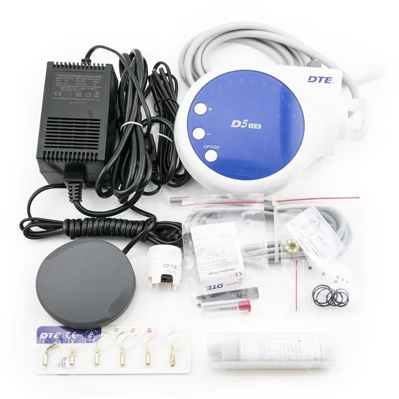 Original DTE D5 LED Ultrasonic Scaler With HD-7L Handpiece Painless Scaling Perio Endo Function Fit Dentists or Vet