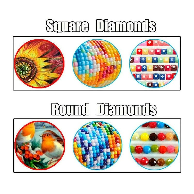 5D Shiny Ab Drill Landscape Diamond Painting Custom Picture Diamond Mosaic Embroidery Painting For Kids And Adult
