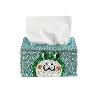 New Design Home Office Diamond Painting Tissue Box With Different Pattern Diy Diamond Crafts