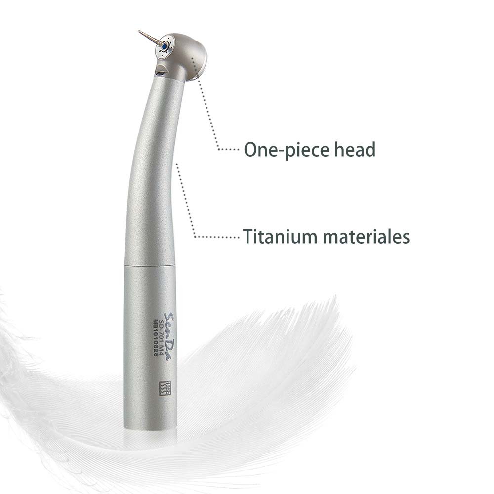 45°Degree 4 Holes Coupler Dental High-Speed Hand Piece More Fast Pana Air Turbine High Speed Handpiece