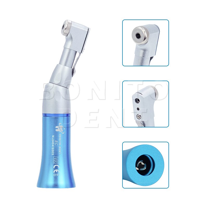 Dental handpiece contra angle external water spray slow speed dental handpiece air turbine motor tool kit